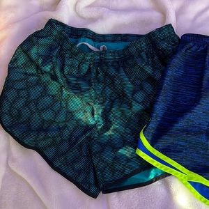 3 pairs of athletic nike shorts